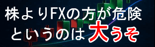 株よりFXの方が危険というのはウソだった！